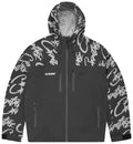 Corteiz Elitework Waterproof Shell Jacket "Noir"